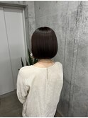 髪質改善で艶髪ボブ