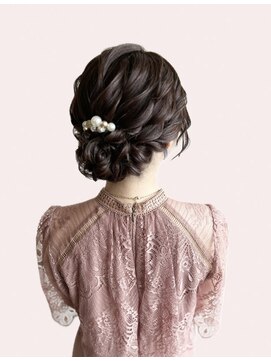 ワンス バイ エメ(ONCE by am'e) もこもこ大人アップ