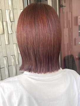 イワッシュ 大和駅店(IwAsh) レイヤーカット/ミルクティーグレージュ/ダブルカラー/ショート