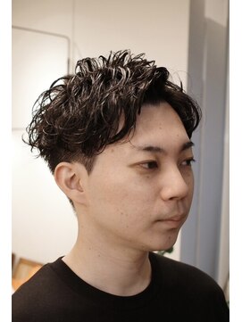 メンズヘアーログ 錦糸町(Men's hair L.O.G) メンズ　ピンパーマショート