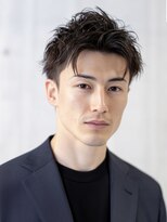 カットもパーマもイケメンパラダイス Men's天王寺 ビジネス向けニュアンスショート