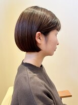 ヘアー ドレッサー パワードール(Hair Dresser)&nbsp;30代　丸いのが可愛いボブ