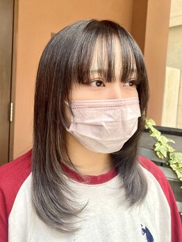 ココカラヘアー ニコ(cococara hair nico)の写真/前髪と顔周りで小顔見せ＆垢抜け♪骨格・髪質に合わせた似合わせ提案で、今っぽトレンドヘアに◎