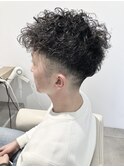 (Takahashi) メンズショートハードパーマ