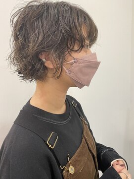 エフ ヘアーアンドリラクゼーション(F. hair & relaxation) 【F.】中崎町20代30代エアリーパーマボブ