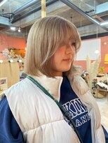 チャプター 問屋町(chapter)&nbsp;髪質改善トリートメントミルクティベージュ韓国ヘアケアブリーチ