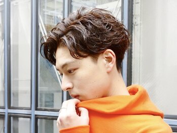 ディバイン 船橋店(divine)の写真/トレンドの【フェザーパーマ】で大人の色気を◎忙しい朝でもスタイリングしやすいパーマデザインです[船橋]