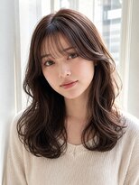 ヘアーエボリューション&nbsp;マロンブラウン×小顔レイヤー