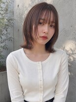 フリー(Free)&nbsp;20代30代40代50代似合わせマッシュショートボブフレンチバング