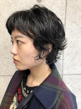 ア セカンド 清藤美容室第弐號(a sekand) 無造作ウルフパーマスタイル☆