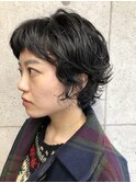 無造作ウルフパーマスタイル☆