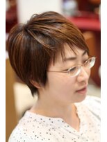 ココアール けやき通り(COCO.R)&nbsp;分け目なし・ショートヘア♪　【しらがぞめ】