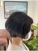 *前下がりショートボブ*