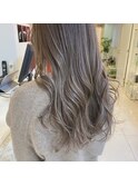 まろやかグレージュ×韓国風レイヤー♪