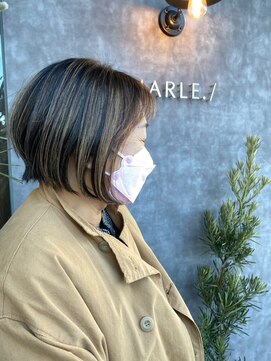 マーレ(MARLE./) 大人ハイライト×ボブ