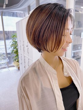 シー 柏(sii.) 【sii.柏】伸ばしかけでも可愛いショートボブ
