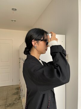 エイチ(H) デジタルパーマウルフカットショートボブセミロング前下がりボブ