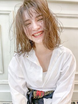 ヘアアンドメイク シークネクスト(HAIR&MAKE SeeK NEXT) 【SeeK NEXT】無造作×遊び髪×グレージュ