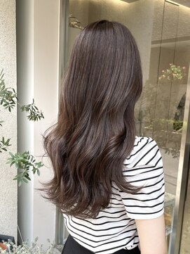 マイル 渋谷(mile) グレージュカラー/髪質改善/こなれハイトーン[渋谷駅]