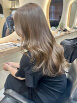 ヒビヲ(HIBIO)&nbsp;ミルクティーベージュハイライトカラーハイトーンケアブリーチ