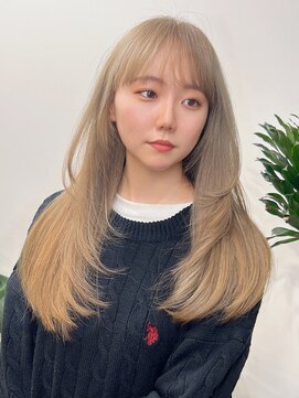 ピープスアンドスー 表参道 渋谷(Peeps&Suu.) ザクザクレイヤー/髪質改善/くびれカット/ぱっつん前髪