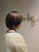 エニィ 池袋西口(Any) 黒髪/グレーベージュ/レイヤーロング/前髪パーマ/池袋