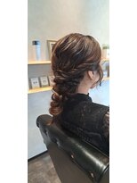 サロンタナカ(Salon TANAKA)&nbsp;編みおろしヘアセット