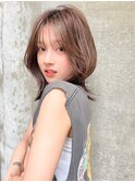 【siesta】京都河原町　くびれロブxシアーグレージュ