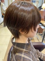 グランデュール 東静岡池田店(GRANDEUR)&nbsp;大人ショートボブショートカットココアアッシュくびれミディ