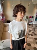 ボブに飽きた方におすすめ　ボブルフ　パーマ【30代/40代/50代】