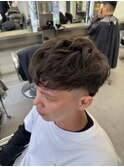 【GROOMER/S 丸山】 マレットカット パーマ スペインカール