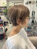 カット&透明感カラー&デザインハイライト　
