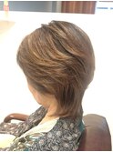 30代40代50代/おしゃれ女子ウルフヘア/ミディアムウルフ