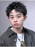 スパイキーショート【ツーブロック刈り上げ】