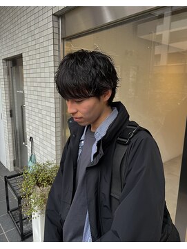 アルジャーノンリトリート(ALGERNON retreat) メンズシャドウパーマ【和田一】