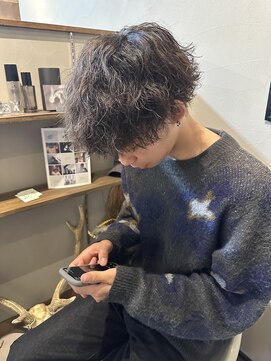 ジャンクス 千葉(junks) ツイストスパイラルパーマ/マッシュ/juri