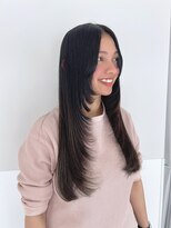 ブロッサム 保谷(Blossom) 大人美人ハイレイヤーセンターパート黒髪ロング小顔