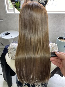 カフネヘアー(Cafune' hair) 【井口指名予約】　美髪縮毛矯正でパサつき改善！