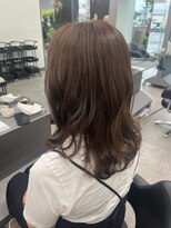 ガルボヘアー 桟橋店(garbo hair)&nbsp;インナーカラー　グレージュ　大人女子　トリートメント