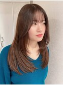 韓国風レイヤースタイル
