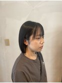 くびれヘア/アプリコットオレンジ/夏のヘアアレンジ/宜野湾
