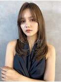 ワンカールで決まるナチュラルレイヤー