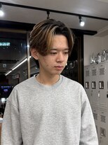 ソソ(soso)&nbsp;センターパートウルフ/フェザーパーマ/横浜