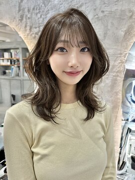 ロンドネートゥル 新潟(Lond naitre) ミディアムヘア/暗めカラー/デザインカラー(新潟/万代）