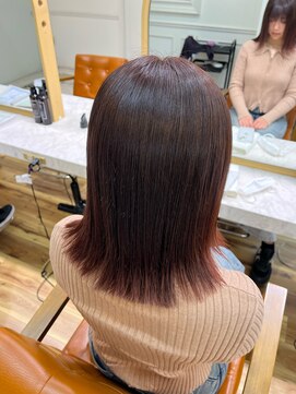 アプリバイリアン 浦和2号店(appri by Rien) 艶髪切りっぱなしボブ