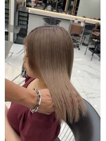 ラピス 池袋(Lapis)&nbsp;ミルクティーベージュ/髪質改善/ブリーチ/シールエクステ