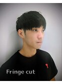 フリンジカット &nbsp;Fringe cut メンズカット ショートスタイル