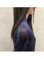 アカヒゲ 新札幌店(AKAHIGE)&nbsp;ちょいみせパープルインナーカラー