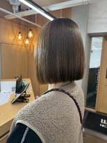 ヘアースペースブルーム プリュス 石橋店(HAIR SPACE BLOOM plus) 石橋阪大前/ミニボブ/縮毛矯正/酸性ストレート/髪質改善