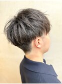 春マッシュヘア